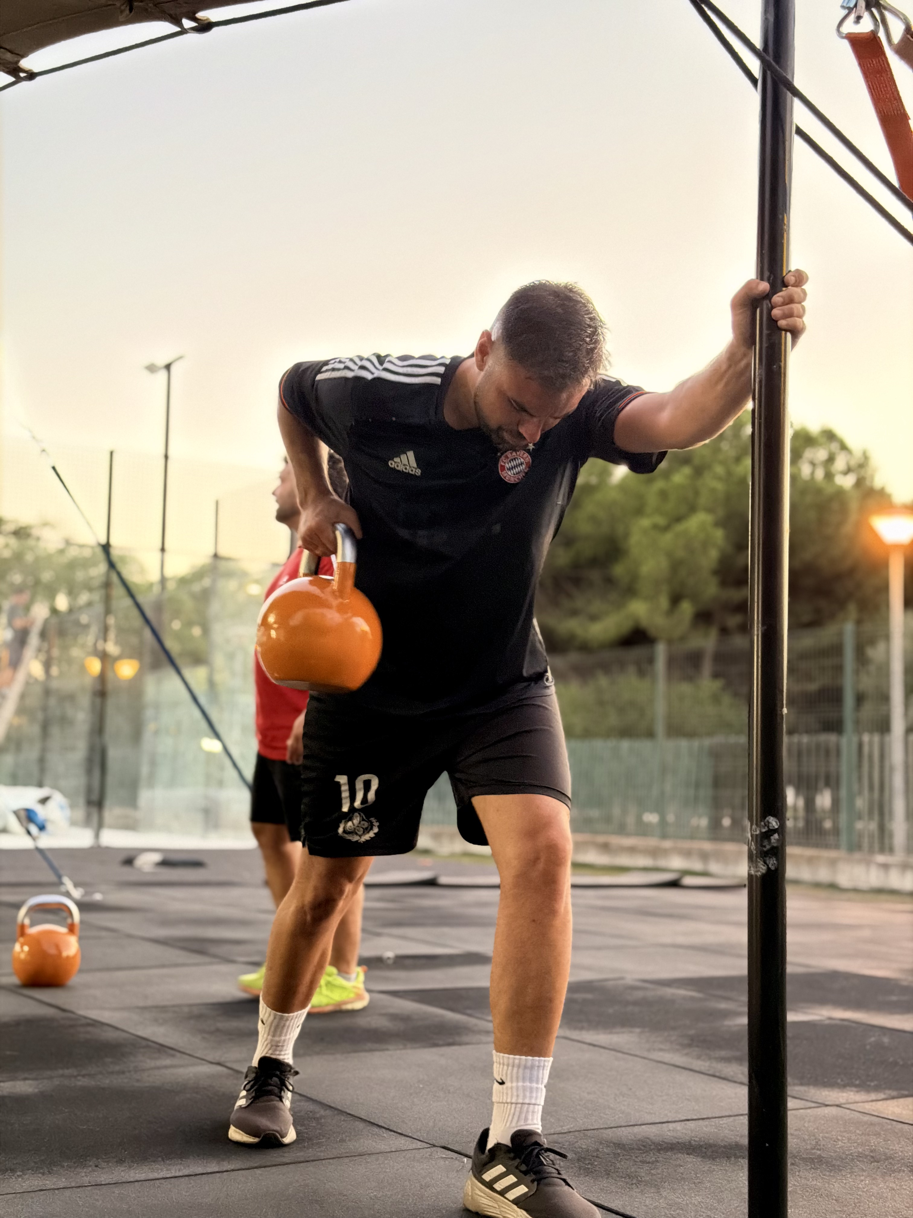 Grupo entrenando Functional en Sevilla
